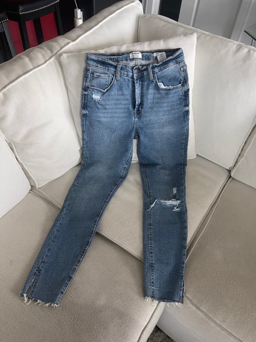 Kensie Vintage Luxe Ultimate High Rise Skinny Jeans 6/28 $88 Retail